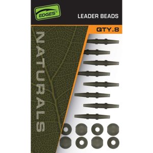 FOX Edges Naturals Leader Beads Kit sistemėlių elementai (8 vnt.)