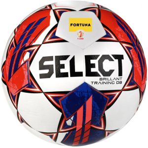 Futbolo kamuolys Football Select Derbystar Brillant Training DB v23 balta-raudona-mėlyna 18180
