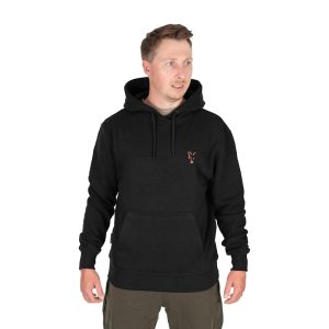 FOX Collection Black & Orange Hoodie džemperis (XL dydis)