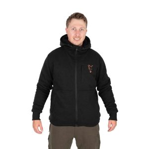 FOX Collection Sherpa Black & Orange Jacket striukė (L dydis)