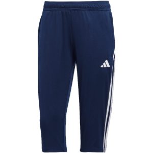 Vyriškos sportinės kelnės Adidas Tiro 23 League 3/4, tamsiai mėlynos HS3550