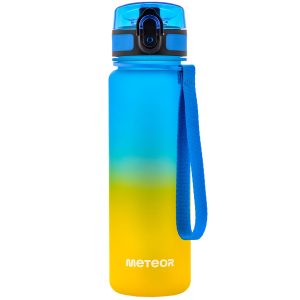 Vandens gertuvė „Meteor“, 500 ml mėlynos ir geltonos spalvos 10107