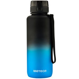 Vandens gertuvė Meteor 1500 ml juodos ir mėlynos spalvos 10104