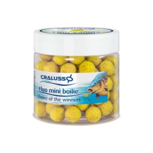 CRALUSSO Fluo Pineapple Pop Up Boilies plaukiantys masaliniai boiliai (10 mm, 40 g)