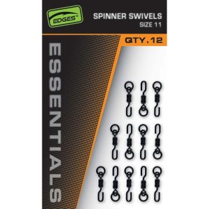 FOX Edges Essentials Spinner Swivels suktukai (11 dydis, 12 vnt.)