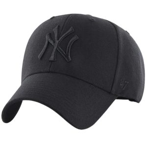 Beisbolo kepuraitė New York Yankees Snapback 47, juoda B-MVPSP17WBP-BKB