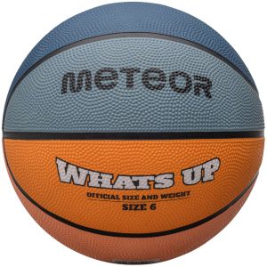 Krepšinio kamuolys Meteor What’s Up žalsvai oranžinės spalvos16798